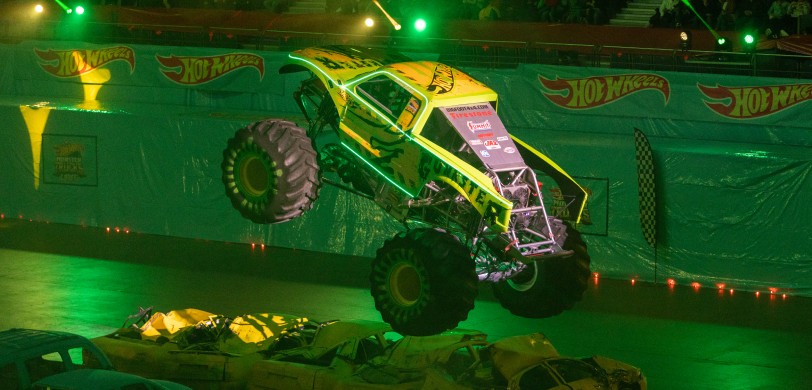 Hot Wheels Monster Trucks Live Glow-N-Fire